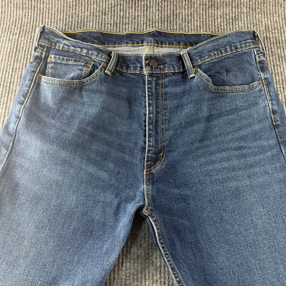 Levi's 505 Regular Fit Jeans Mens 40x32 Blue Excellent Straight Leg Denim